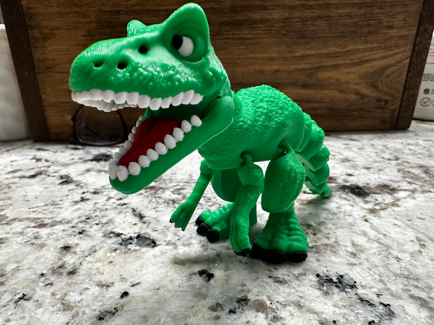 Articulated Dinosaurs - Triple Sensory Fidget Toy Collection. Touch + Motion + Sound