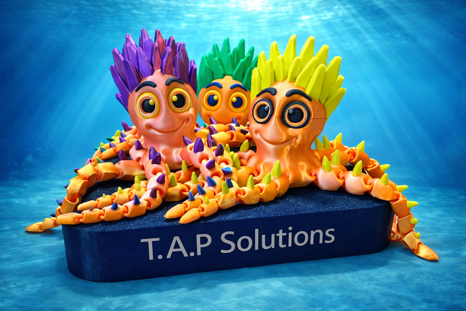 Articulated Animals - Triple Sensory Fidget Collection Touch + Motion + Sound