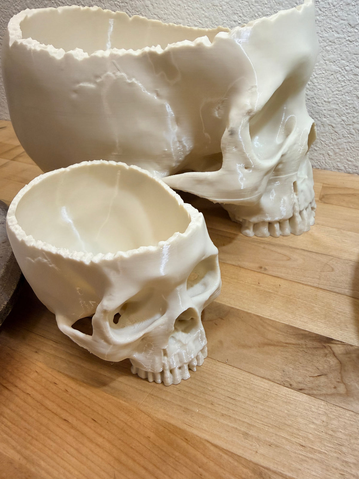 Dead Inside - Natural Bone Skull Bowl, Gothic Decor  NEW RELEASE!