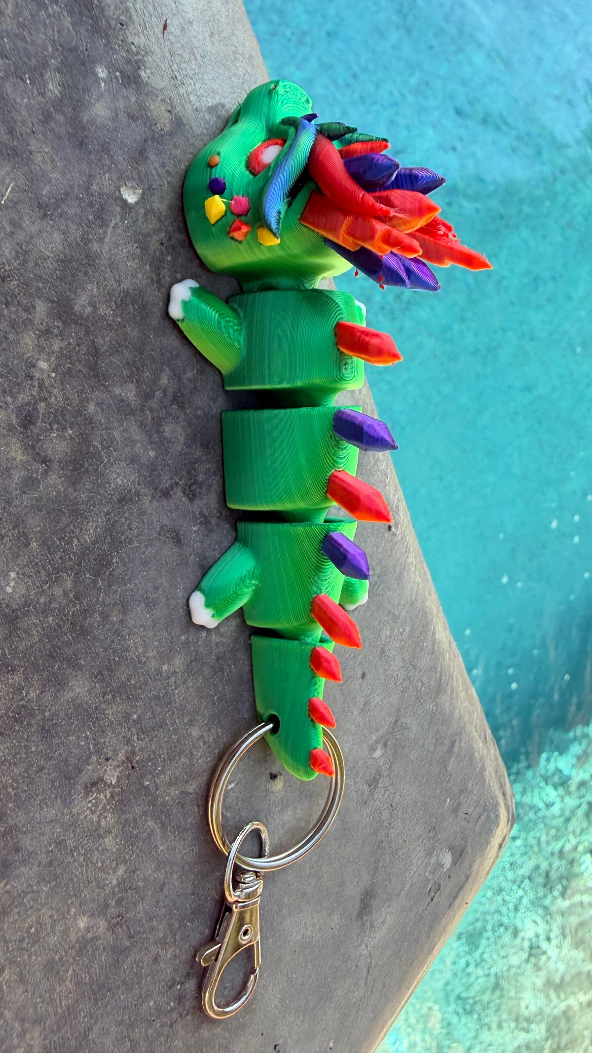 Mini Dragon Keychain- 10 Color