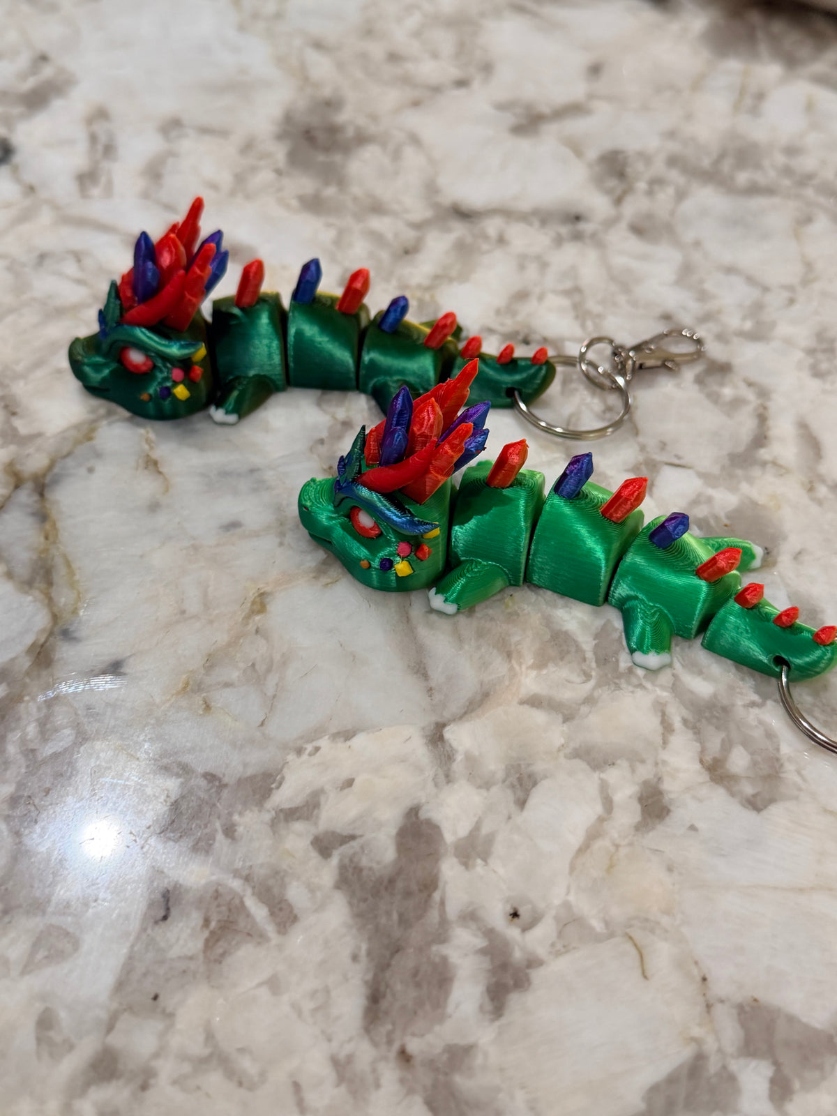 Mini Dragon Keychain- 10 Color