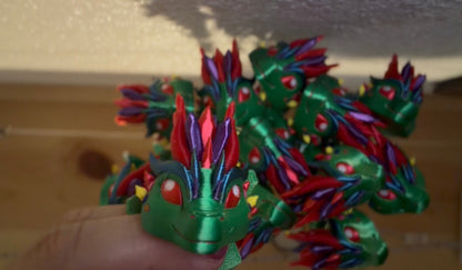 Mini Dragon Keychain- 10 Color