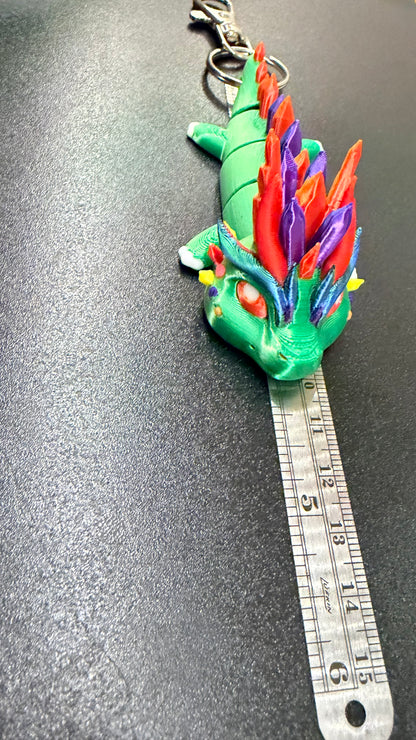 Mini Dragon Keychain- 10 Color