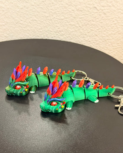 Mini Dragon Keychain- 10 Color