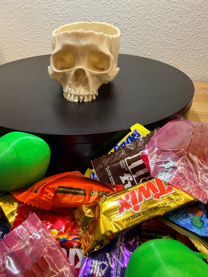 Dead Inside - Natural Bone Skull Bowl, Gothic Decor  NEW RELEASE!
