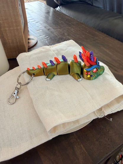 Mini Dragon Keychain- 10 Color