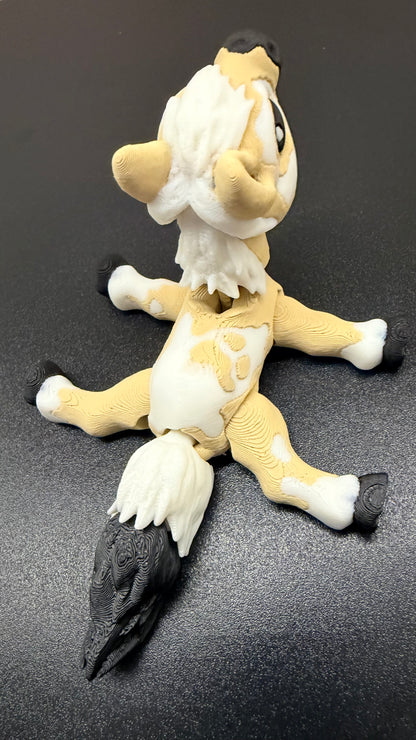 Mini Ghost Horse Companion (5" Long)