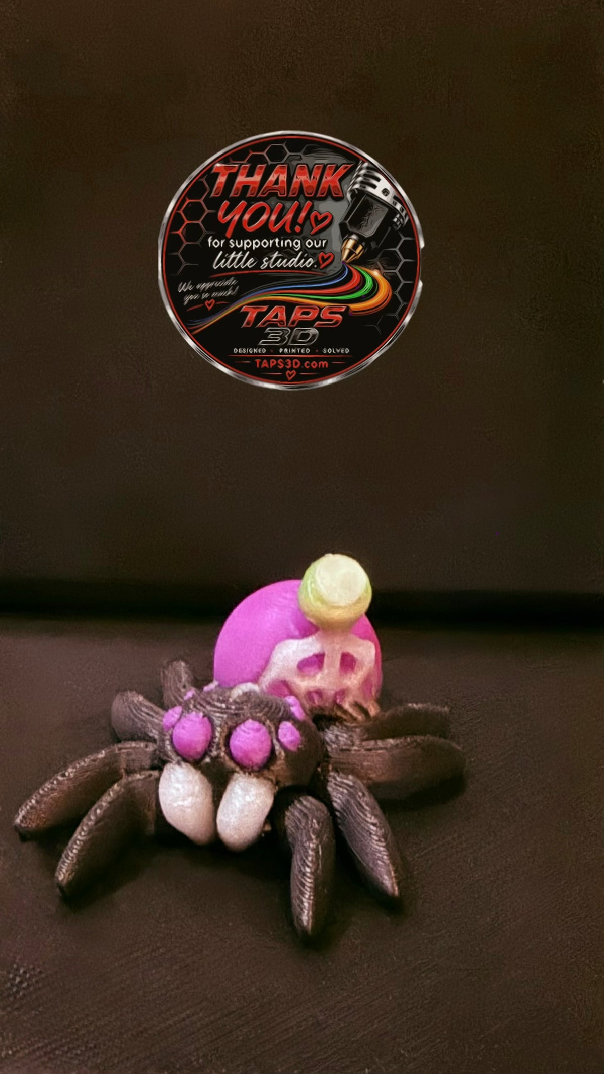 Tiny Spider - Potion (w/Glow)