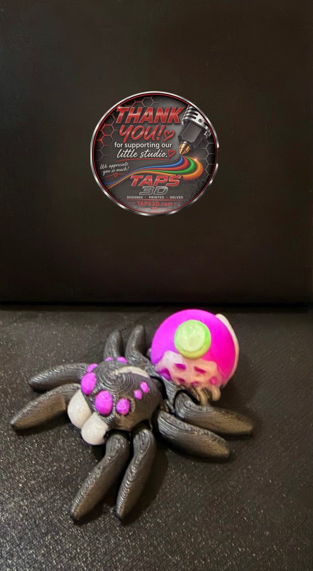 Tiny Spider - Potion (w/Glow)