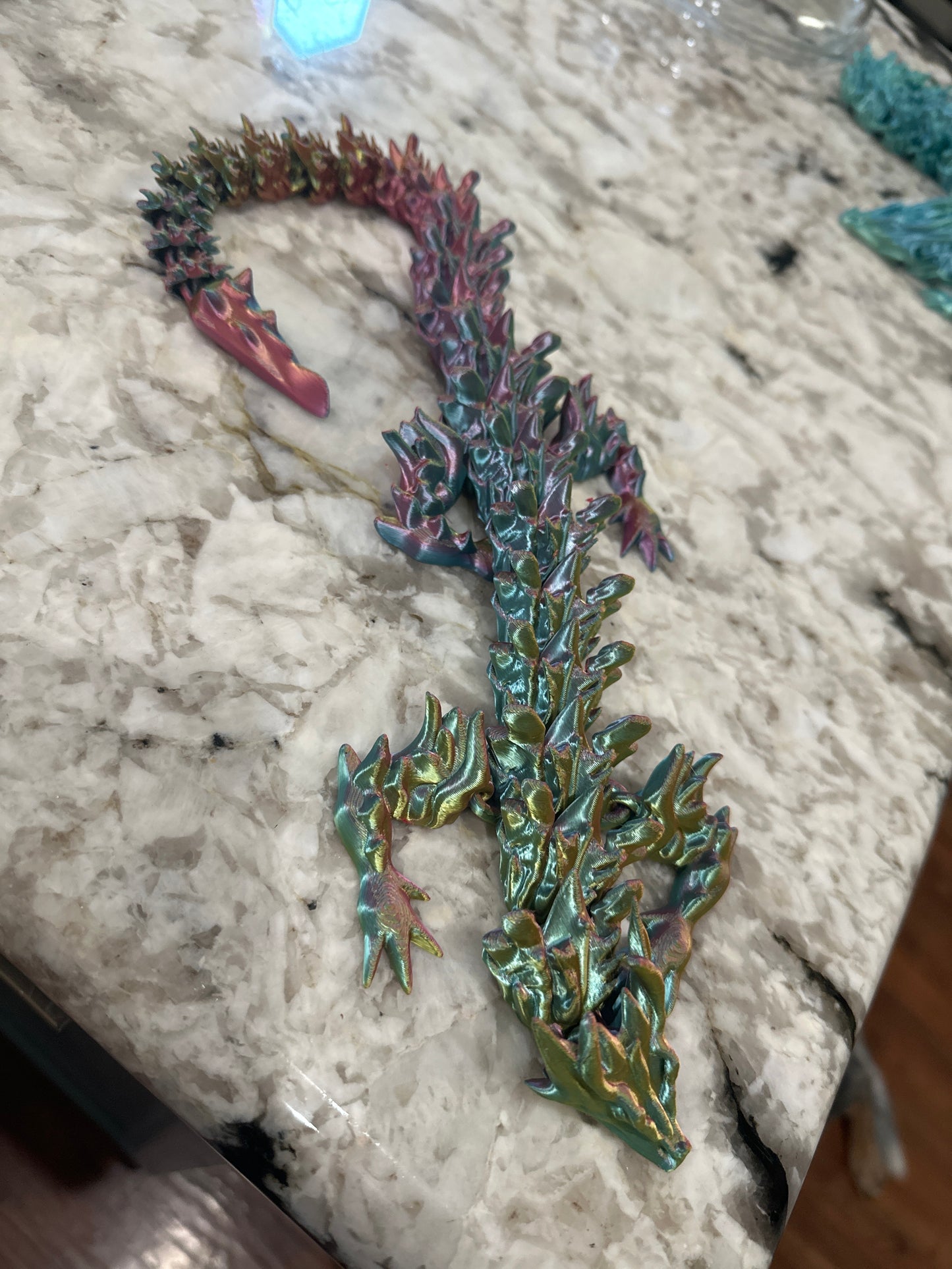 Rainbow Dragon - Premium Silk Triple Sensory Fidget Collectible