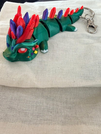 Mini Dragon Keychain- 10 Color