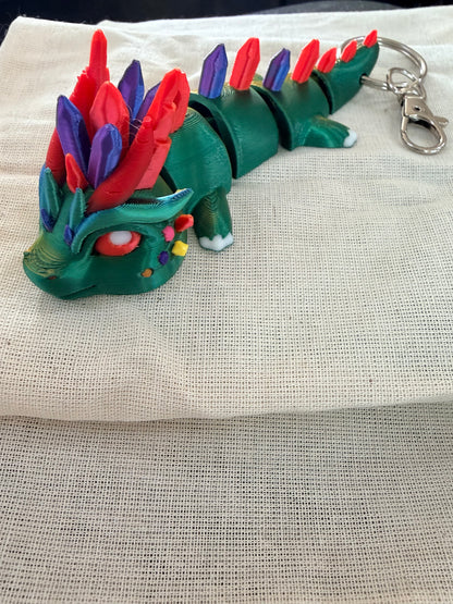 Mini Dragon Keychain- 10 Color