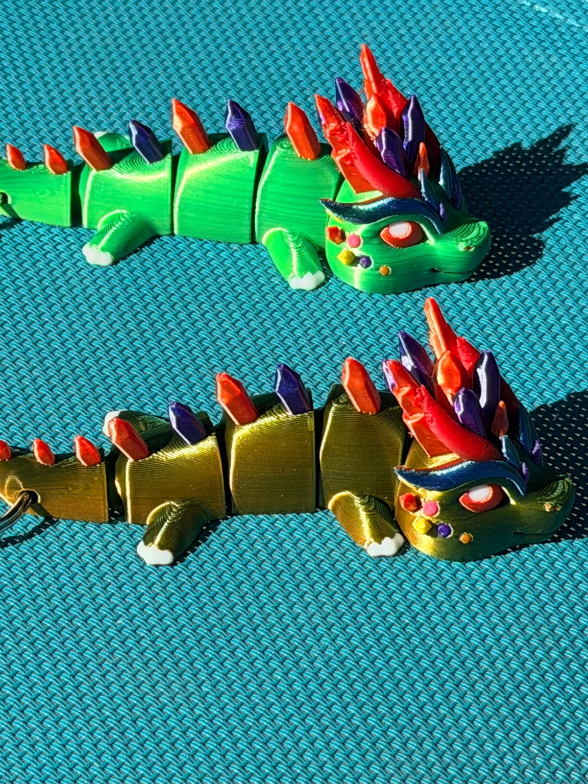 Mini Dragon Keychain- 10 Color