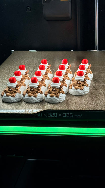 Banana Split Dragon Clicker 🍌(~5" Long) — Cinderwing3D Exclusive