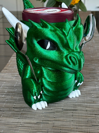 Schisty Dragon, Pint Ice Cream Holder