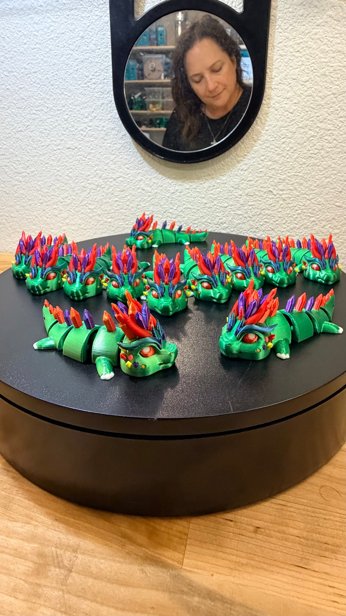 Mini Dragon Keychain- 10 Color