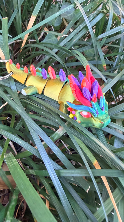 Mini Dragon Keychain- 10 Color