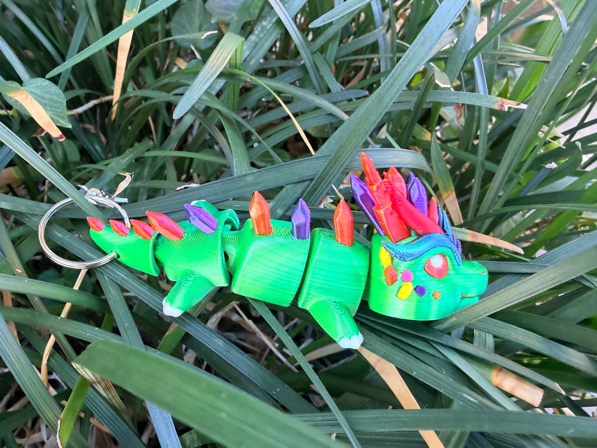 Mini Dragon Keychain- 10 Color