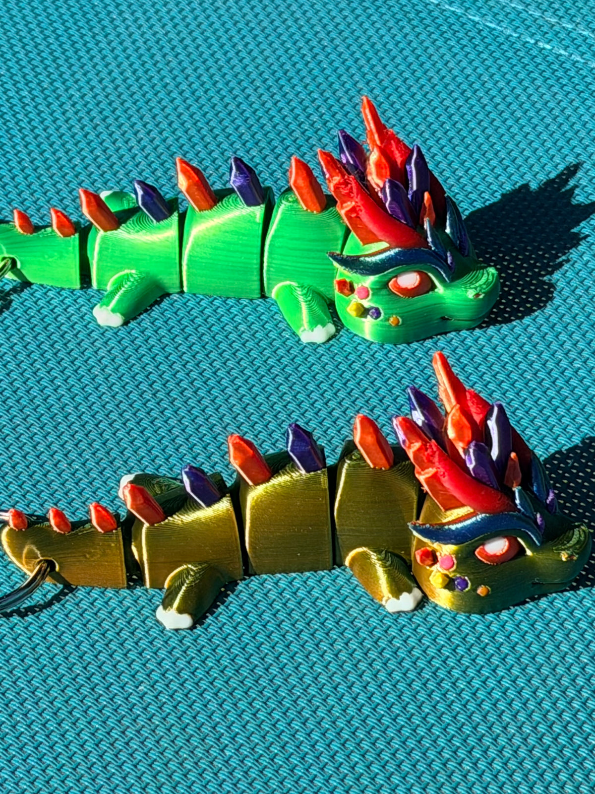Mini Dragon Keychain- 10 Color