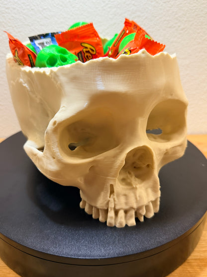 Dead Inside - Natural Bone Skull Bowl, Gothic Decor  NEW RELEASE!
