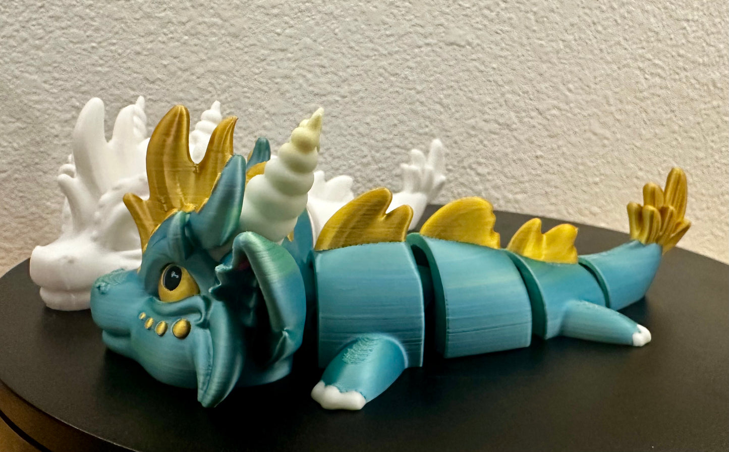 Silk Wind Dragon | Special Edition - sensory fidget toy (9" long)