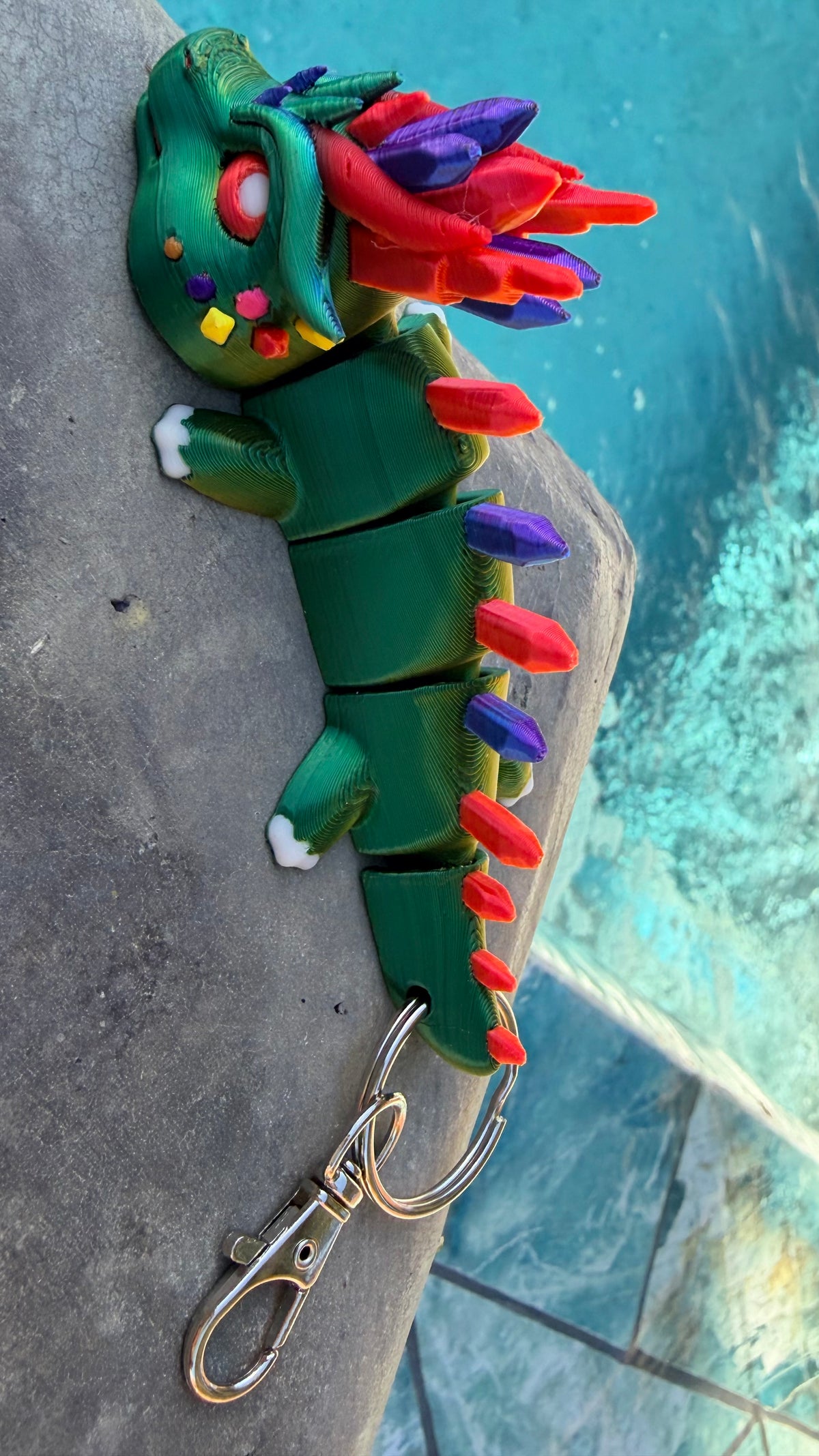 Mini Dragon Keychain- 10 Color
