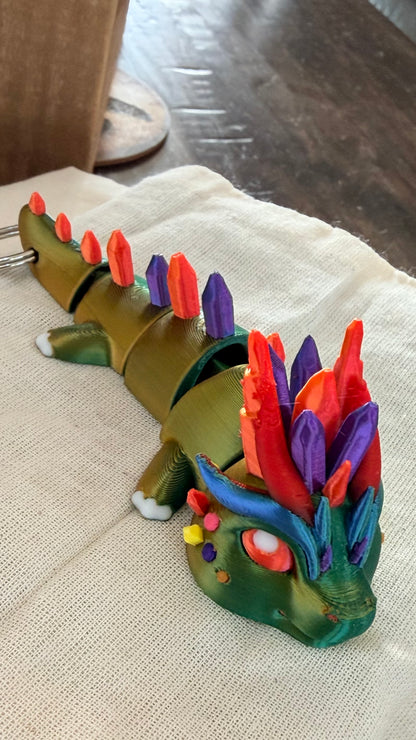 Mini Dragon Keychain- 10 Color