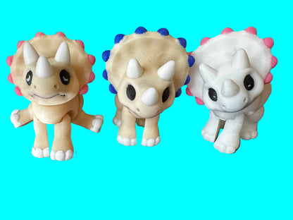Triceratops - sensory fidget dinosaur