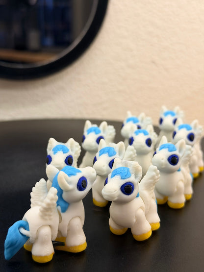 Hatchling, Pegasus (2" Long x 1.25" Legs out) - Mythical Pack 3 Exclusive  NEW RELEASE!