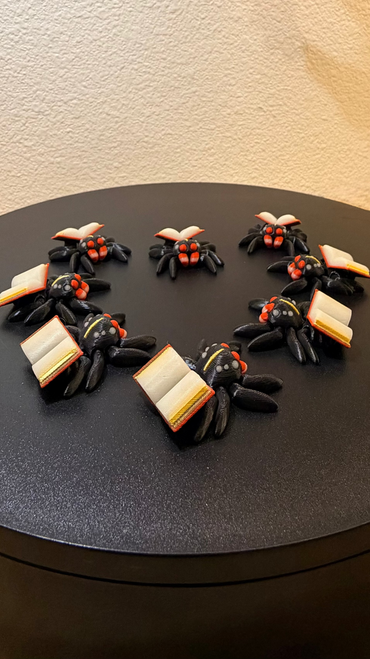 Tiny Spider - Book (Glow) (1.5")