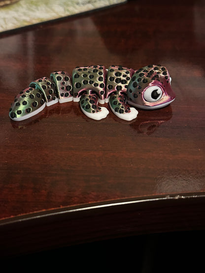 Watermelon Gecko (Pink and Green)