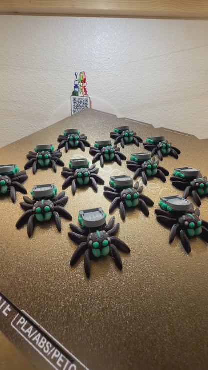 Tiny Spider - R.I.P. Tombstone (Glow-in-the-dark)