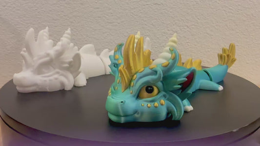 Mini Silk Wind Dragon | Special Edition - sensory fidget toy (3" long)