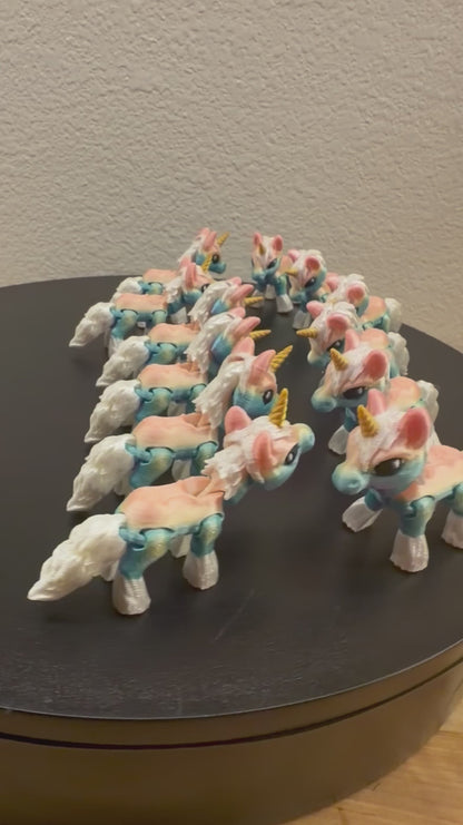 Hatchling, Unicorn (3" Long w/Head Up)